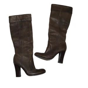 Sigerson Morrison Ver Cuoio Brown Leather Boots!